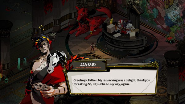 Hades publisher-provided game screenshot
